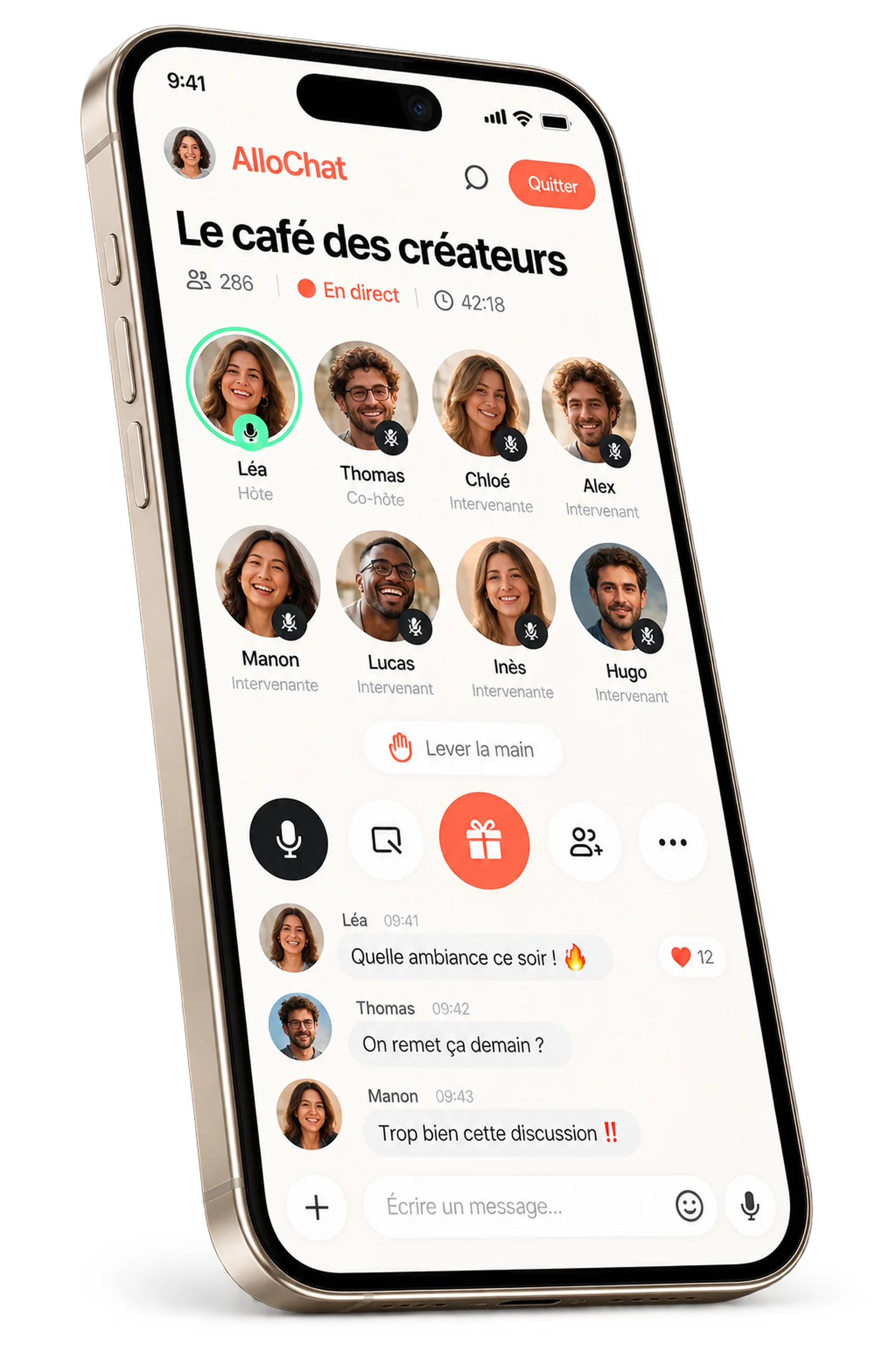 Concept d’interface detailRoom : application mobile, conçue pour ses utilisateurs.