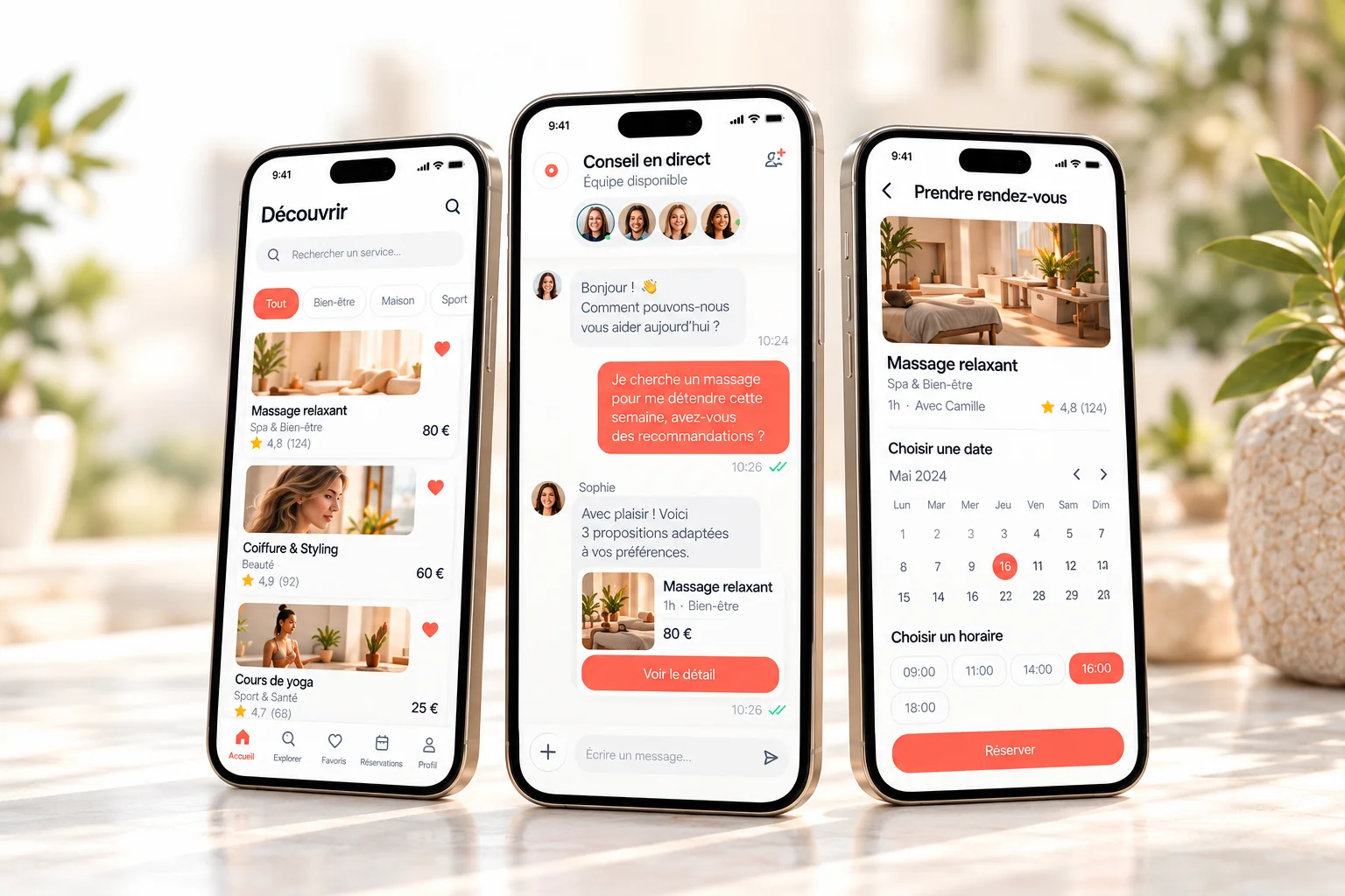 Concept d’interface commerce : application mobile, conçue pour ses utilisateurs.