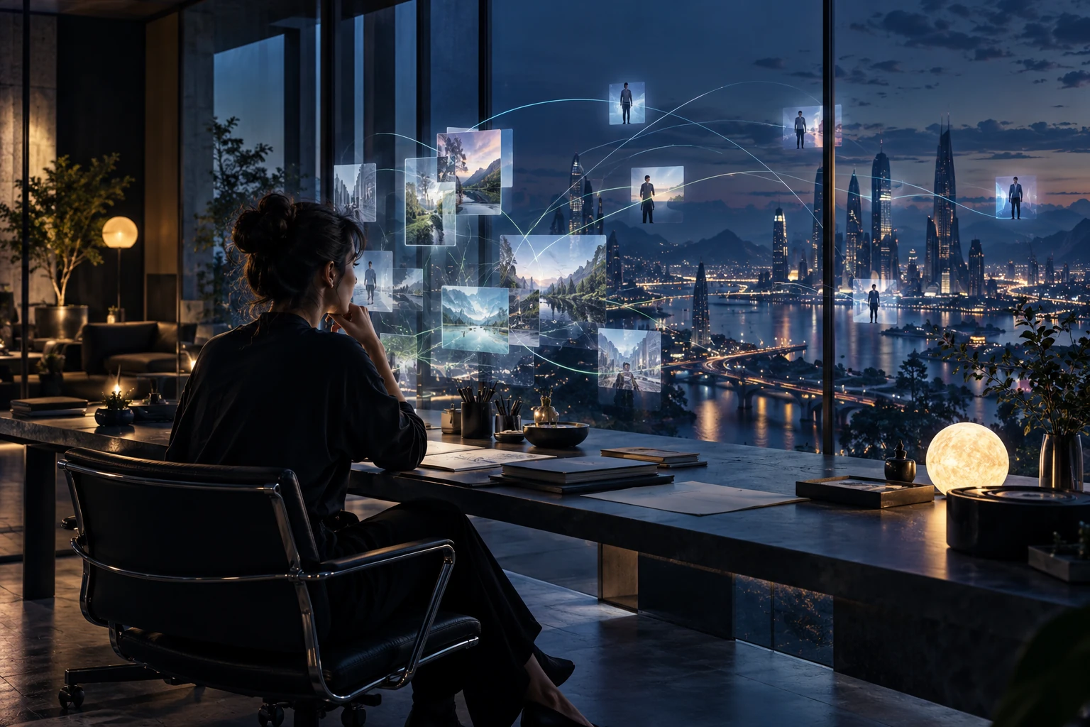 Vision illustrée : Le réseau commence par une envie de partager.